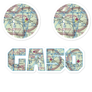 Dream Team Airport (GA50) VFR Sectional Sticker Pack
