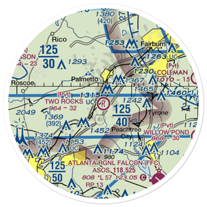 Two Rocks Airport (GA31) VFR Sectional Sticker (20 mile)