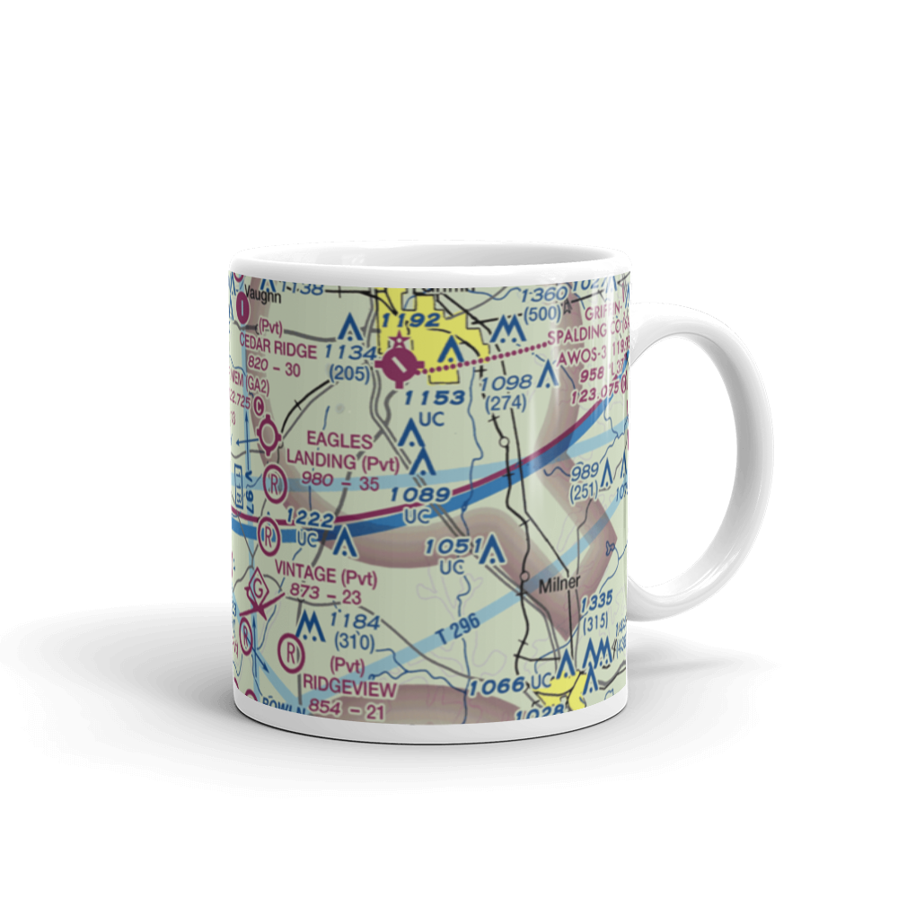 Wellers Landing Airport (GA29) VFR Sectional  Mug 