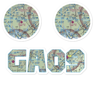 Fly-N-S Ranch Airport (GA09) VFR Sectional Sticker Pack