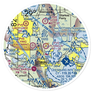 Flying-H Airport (FL99) VFR Sectional Sticker (20 mile)