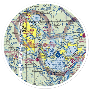 Flying-H Airport (FL99) VFR Sectional Sticker (30 mile)