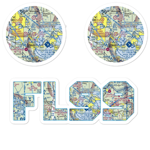 Flying-H Airport (FL99) VFR Sectional Sticker Pack