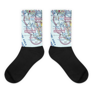 Salty Approach Airport (FL90) VFR Sectional Socks