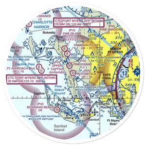 Woodstock Airport (FL86) VFR Sectional Sticker (30 mile)