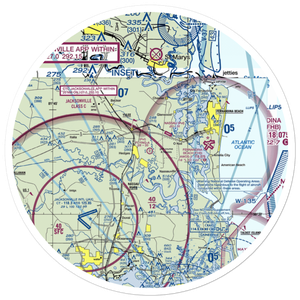 Flying-A-Ranch Airport (FL84) VFR Sectional Sticker (30 mile)