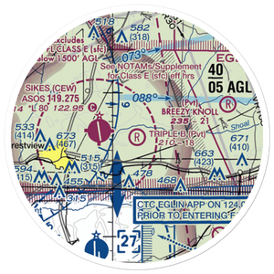 Triple B Airpark (FL81) VFR Sectional Sticker (20 mile)