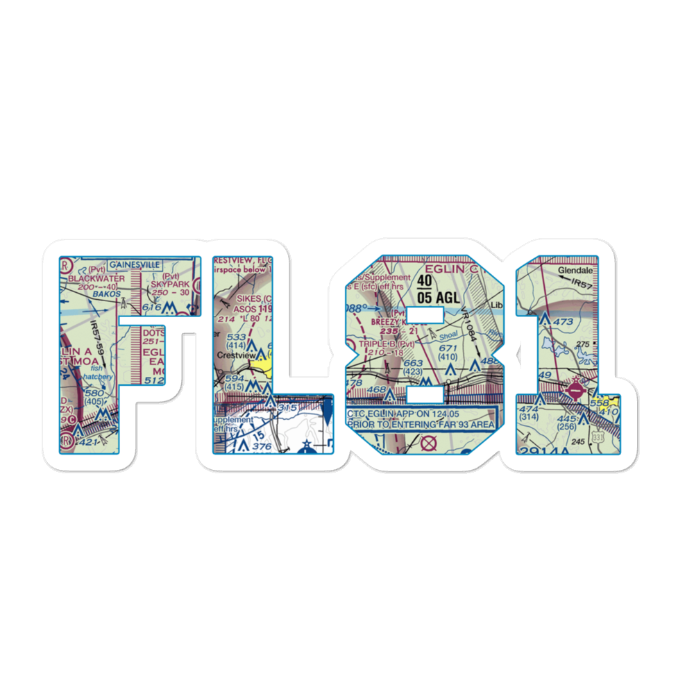 Triple B Airpark (FL81) VFR Sectional Sticker 