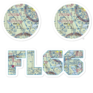 Peach Orchard Airport (FL66) VFR Sectional Sticker Pack