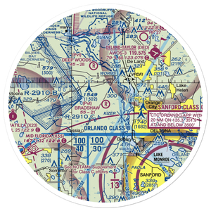 Bradshaw Tree Farm Airport (FL62) VFR Sectional Sticker (30 mile)