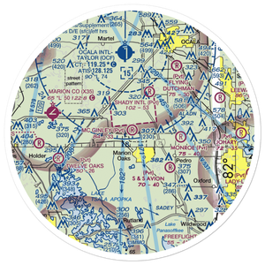 Mc Ginley Airport (FL61) VFR Sectional Sticker (30 mile)