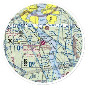 Reynolds Airpark (FL60) VFR Sectional Sticker (30 mile)