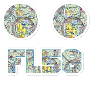 Johary Airport (FL58) VFR Sectional Sticker Pack