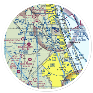 Williams Hawgwild Airport (FL56) VFR Sectional Sticker (30 mile)