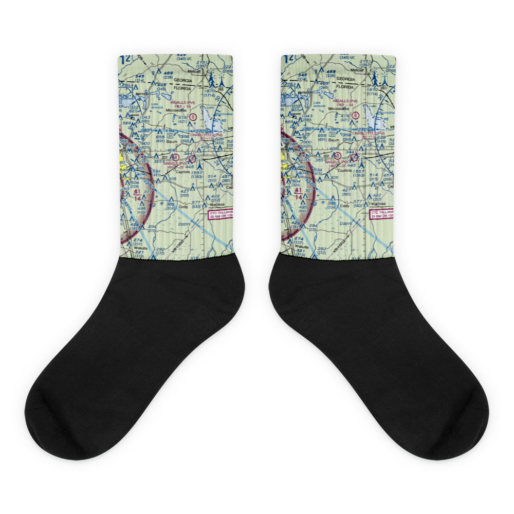 Angel's Field (FL52) VFR Sectional Socks 