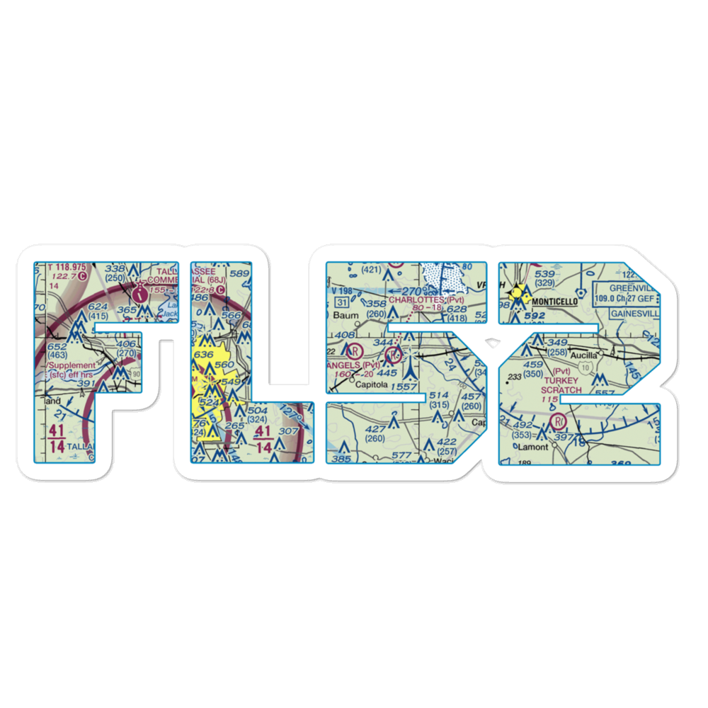 Angel's Field (FL52) VFR Sectional Sticker 