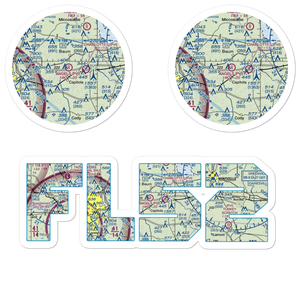 Angel's Field (FL52) VFR Sectional Sticker Pack