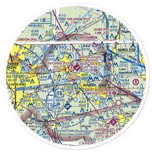 King Seaaero Seaplane Base (FL42) VFR Sectional Sticker (30 mile)