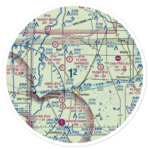Watson Flight Strip (FL33) VFR Sectional Sticker (30 mile)