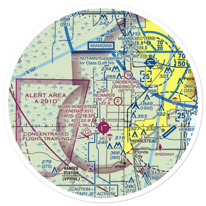 Mjd STOLport (FL31) VFR Sectional Sticker (30 mile)