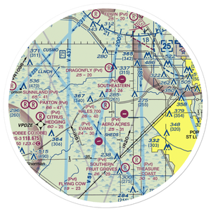 Hales 700 Airport (FL29) VFR Sectional Sticker (30 mile)