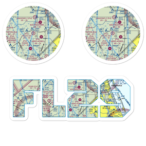 Hales 700 Airport (FL29) VFR Sectional Sticker Pack