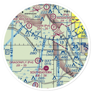 Strazzulla Groves Airport (FL23) VFR Sectional Sticker (20 mile)