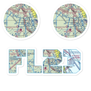 Strazzulla Groves Airport (FL23) VFR Sectional Sticker Pack