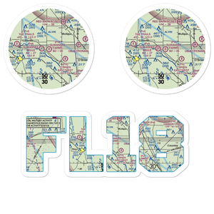 Suwannee Farms Airport (FL18) VFR Sectional Sticker Pack