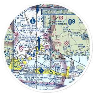 Ruckel Airport (FL17) VFR Sectional Sticker (30 mile)