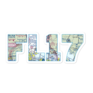 Ruckel Airport (FL17) VFR Sectional Sticker