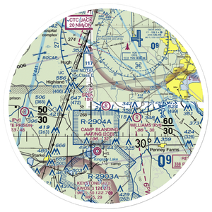 Spencer's Airpark (FL13) VFR Sectional Sticker (30 mile)