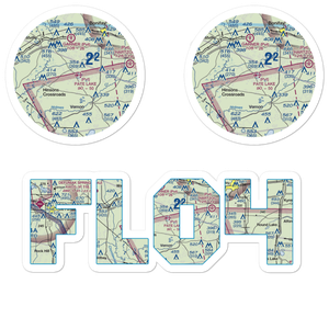 Pate Lake Seaplane Base (FL04) VFR Sectional Sticker Pack