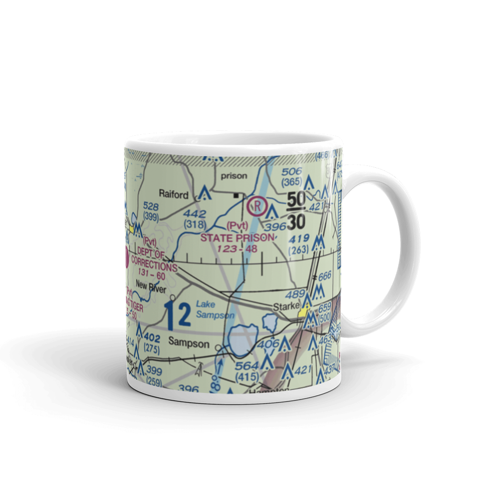 Department of Corrections Field (FL03) VFR Sectional  Mug 