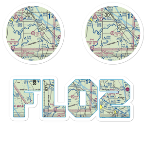 Fox Field (FL02) VFR Sectional Sticker Pack