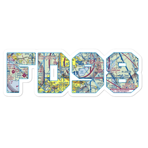 Ferguson Seaplane Base (FD98) VFR Sectional Sticker