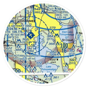 Stout Airport (FD83) VFR Sectional Sticker (20 mile)