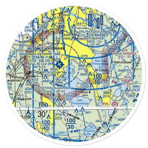 Stout Airport (FD83) VFR Sectional Sticker (30 mile)