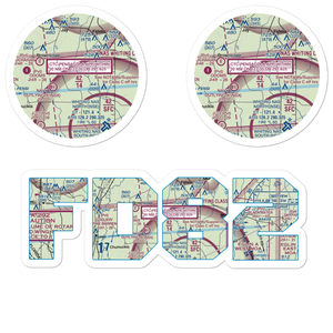 Porter Airport (FD82) VFR Sectional Sticker Pack