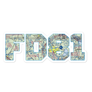 Gleim Field (FD81) VFR Sectional Sticker