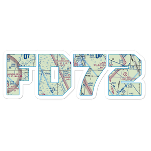 Kings Port Airport (FD72) VFR Sectional Sticker