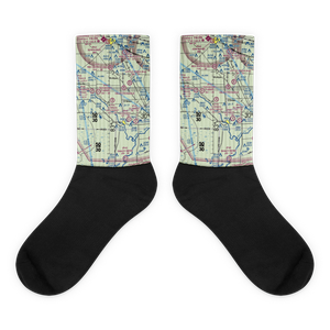 O'Brien Airpark East/West Airport (FD71) VFR Sectional Socks