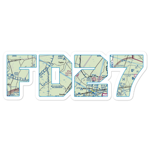 Cuyler Field (FD27) VFR Sectional Sticker