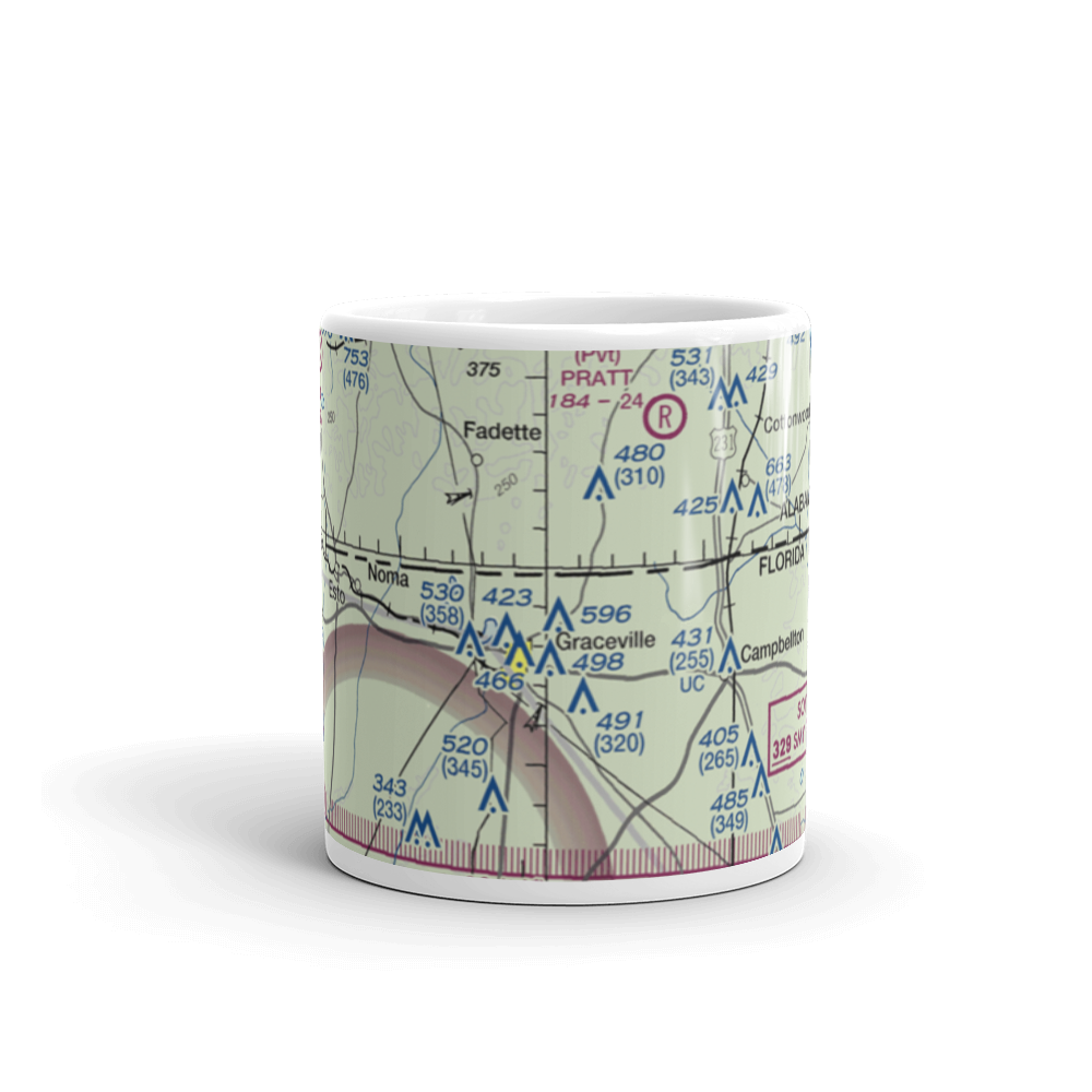 Kirkland Airport (FD26) VFR Sectional  Mug 