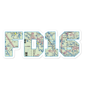 Flying C Farm Airport (FD16) VFR Sectional Sticker