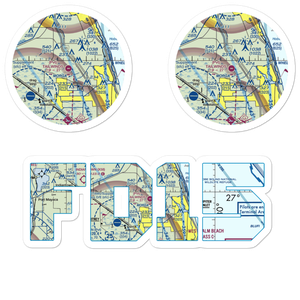 Tailwinds Airport (FD15) VFR Sectional Sticker Pack