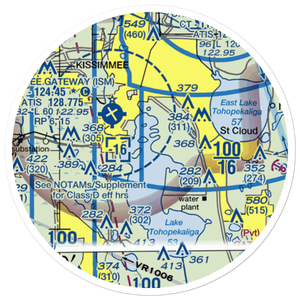 Toho Seaplane Base (FD12) VFR Sectional Sticker (20 mile)
