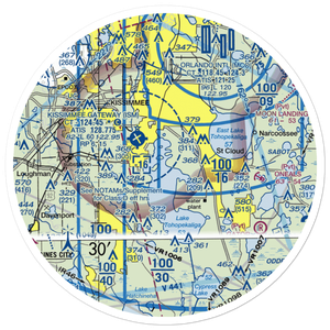 Toho Seaplane Base (FD12) VFR Sectional Sticker (30 mile)
