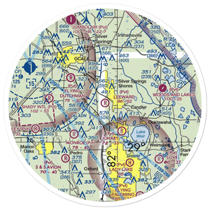 Leeward Air Ranch Airport (FD04) VFR Sectional Sticker (30 mile)