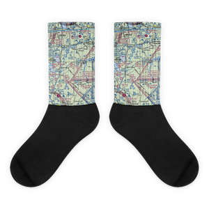Patch O Blue Airport (FD02) VFR Sectional Socks